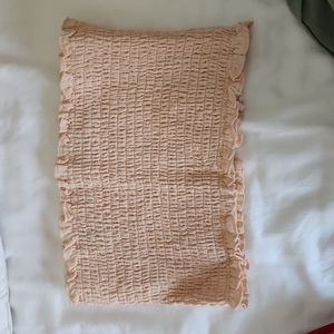 Ruffled tube top